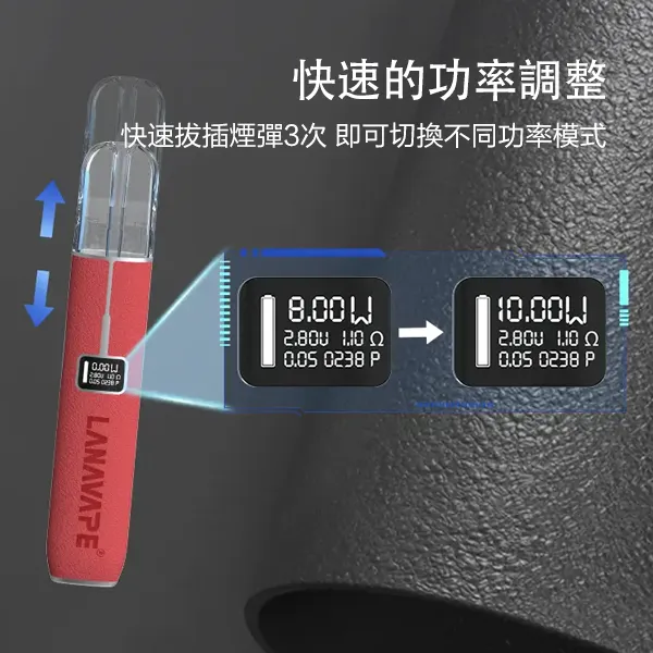 LANA皮革主機 拉娜電子煙主機 通用一代煙彈 手感控最愛 全新升級
